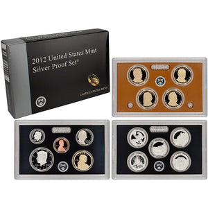 2012 UNITED STATES MINT SILVER PROOF SET