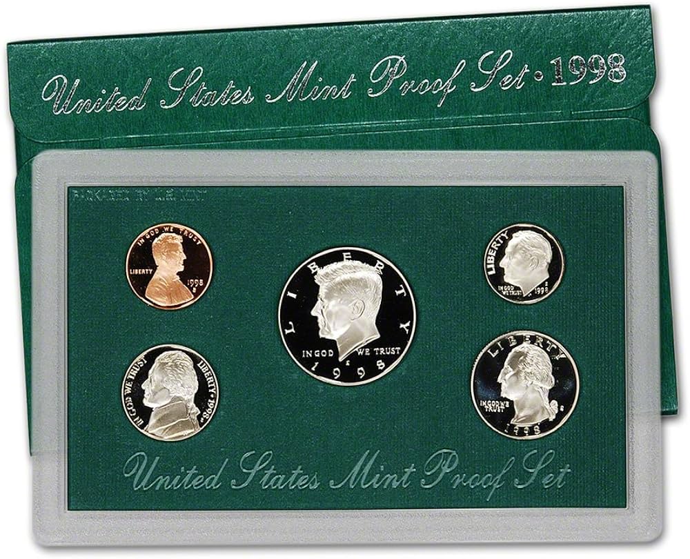 1998 UNITES STATES MINT PROOF SET