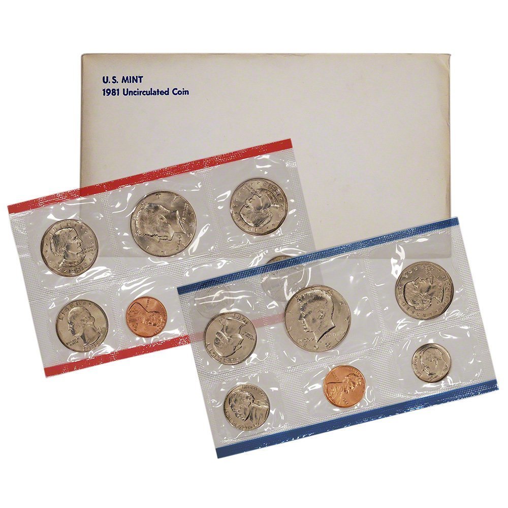 1981 UNITED STATES MINT UNCIRCULATED COIN SET