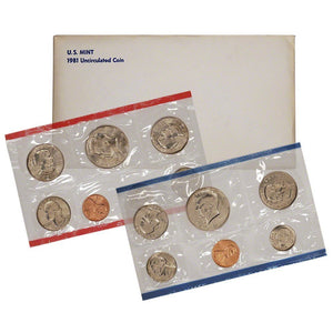 1981 UNITED STATES MINT UNCIRCULATED COIN SET