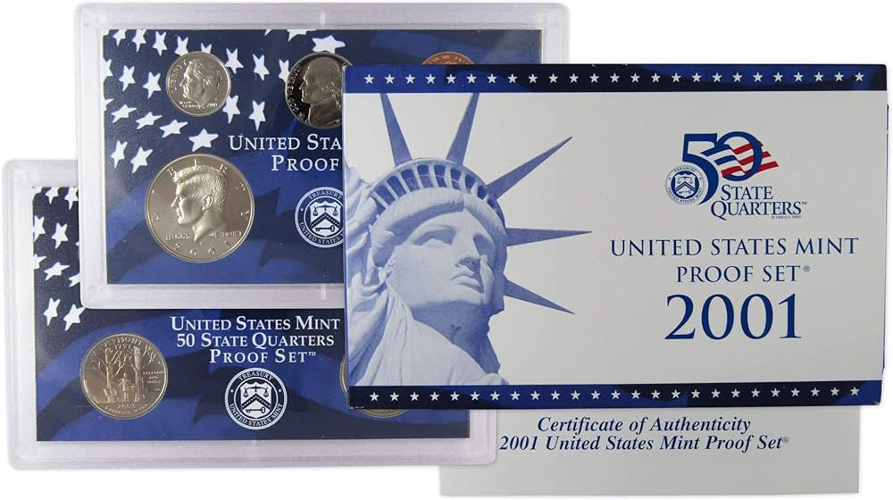 2001 - UNITED STATES MINT PROOF SET