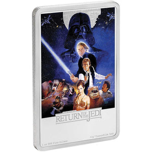 2017 1oz $2 STAR WARS: RETURN OF THE JEDI FINE SILVER COIN (LIMITED EDITION)