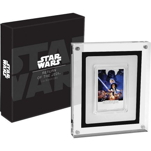 2017 1oz $2 STAR WARS: RETURN OF THE JEDI FINE SILVER COIN (LIMITED EDITION)