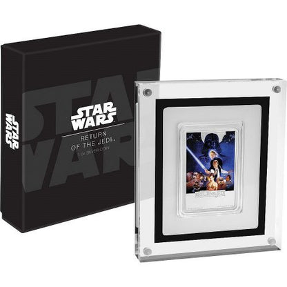 2017 1oz $2 STAR WARS: RETURN OF THE JEDI FINE SILVER COIN (LIMITED EDITION)