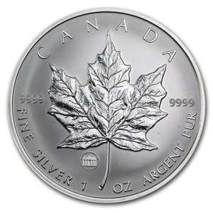 E-TRANSFER ONLY - 1oz. 2009 CANADIAN BRANDENBURG GATE PRIVY MARK SILVER MAPLE LEAF COIN