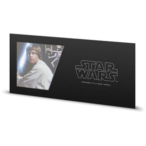 2018 $1 STAR WARS EPISODE IV: A NEW HOPE - LUKE SKYWALKER - FINE SILVER BANK NOTE