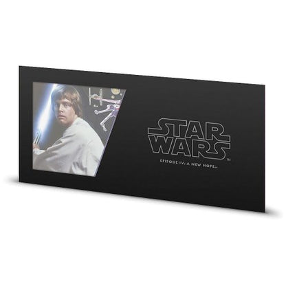 2018 $1 STAR WARS EPISODE IV: A NEW HOPE - LUKE SKYWALKER - FINE SILVER BANK NOTE