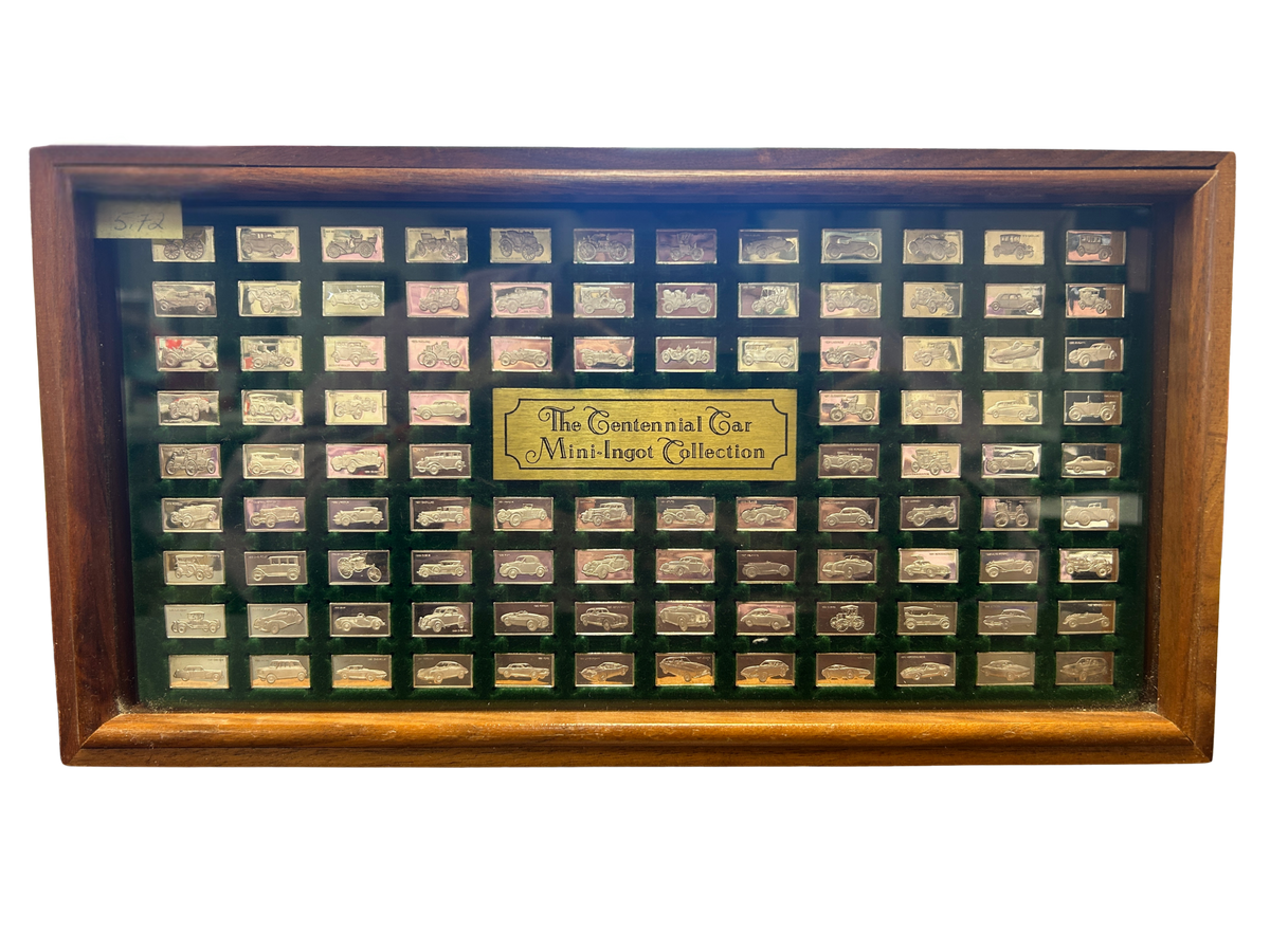 SALE - THE CENTENNIAL CAR MINI-INGOT COLLECTION