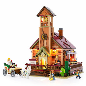 [PRE-ORDER] WILD WEST MEETING HALL LUMIBRICKS