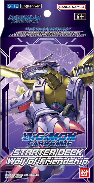 DIGIMON CARD GAME: STARTER DECK - WOLF OF FRIENDSHIP
