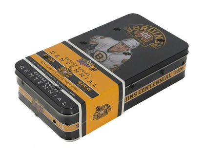 2023-24 UPPER DECK BOSTON BRUINS CENTENNIAL HOCKEY HOBBY TIN