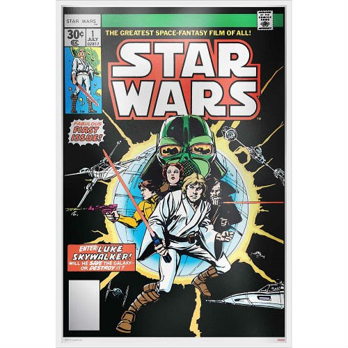 2019 $2 STAR WARS COMICS #1 – FABULOUS FIRST ISSUE PREMIUM SILVER FOIL COLLECTION