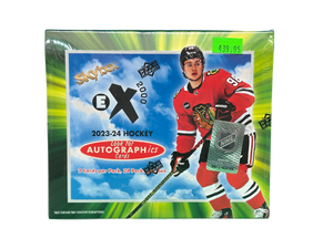 2023-24 UPPER DECK SKYBOX E-X 2000 HOCKEY HOBBY BOX