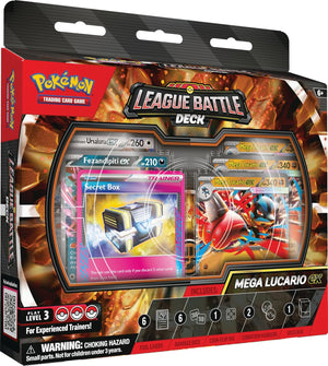 POKEMON CARD GAME: LEAGUE BATTLE DECK - MEGA LUCARIO EX