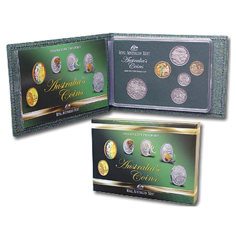 2004 AUSTRALIA'S SIX PROOF COIN SET