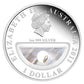 2011 1oz $1 PURE SILVER PROOF COIN - TREASURES OF AUSTALIA: PEARLS
