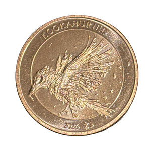 1oz ZOMBUCKS WORLD: KOOKABURIED COPPER COIN