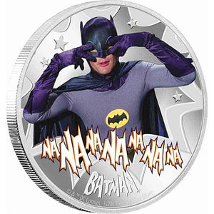 2020 1oz $2 BATMAN '66 - BATMAN FINE SILVER COIN