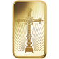 E-TRANSFER ONLY -  5 GRAM GOLD BAR CROSS - PAMP MINT