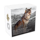 2015 1oz $20 MAJESTIC ANIMALS - IMPOSING ALPHA WOLF FINE SILVER COIN