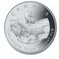 2004 ARCTIC FOX 4-COIN SET. PURE SILVER. $5, $4, $3, AND $2 (1.8oz)