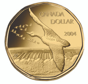 2004 7-COIN SPECIMEN SET - GOOSE LOON LOONIE