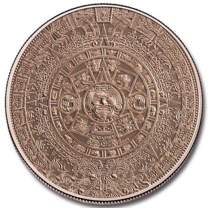 1oz GSM AZTEC CALENDAR COPPER ROUND