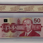 1988 $50 BANK OF CANADA; BC-59aA, THIESSEN-CROW REPLACEMENT NOTE