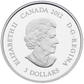 2012 1/4oz $3 JULY (RUBY) CRYSTAL BIRTHSTONE COLLECTION - FINE SILVER COIN