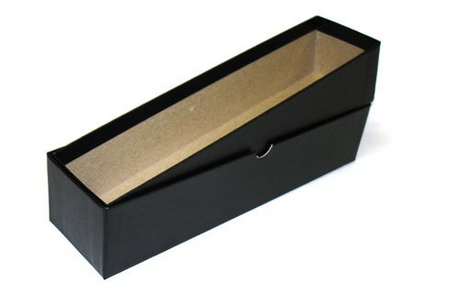 SINGLE ROW 2X2 BLACK BOX (9 1/2")