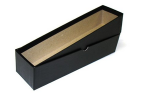 SINGLE ROW 2X2 BLACK BOX (9 1/2")