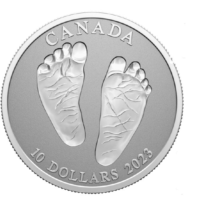 2023 1/2oz $10 WELCOME TO THE WORLD! FINE SILVER COIN