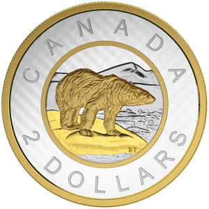 2015 $2 5oz BIG COIN SERIES FINE SILVER COIN