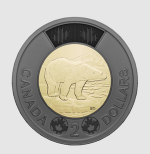 2022 $2 SPECIAL WRAP ROLL - HONOURING QUEEN ELIZABETH II BLACK TOONIE ROLL