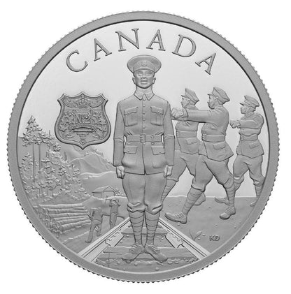 2023 1oz $20 COMMEMORATING BLACK HISTORY: NO. 2 CONSTRUCTION BATTALION FINE SILVER COIN