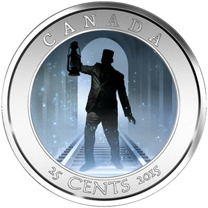 2015 25-CENT COIN HAUNTED CANADA: BRAKEMAN