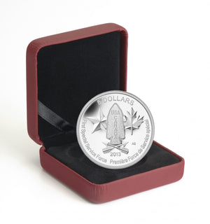 2013 $5 - DEVIL'S BRIGADE -  FINE SILVER COIN