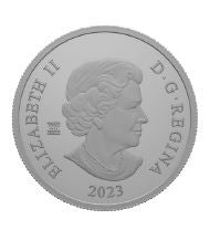 2023 1/4oz $5 HIS MAJESTY KING CHARLES III'S ROYAL CYPHER FINE SILVER COIN