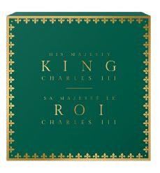 2023 LIMITED EDITION PROOF SILVER DOLLAR HIS MAJESTY KING CHARLES III'S ROYAL CYPHER