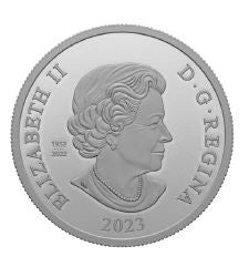 2023 LIMITED EDITION PROOF SILVER DOLLAR HIS MAJESTY KING CHARLES III'S ROYAL CYPHER