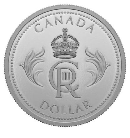 2023 LIMITED EDITION PROOF SILVER DOLLAR HIS MAJESTY KING CHARLES III'S ROYAL CYPHER