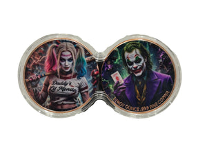 [LIMITED EDITION DUOSTACK] 2oz HARLEY QUINN & JOKER COPPER ROUNDS