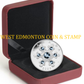 2009 1oz $20 SILVER COIN  - BLUE CRYSTAL SNOWFLAKE