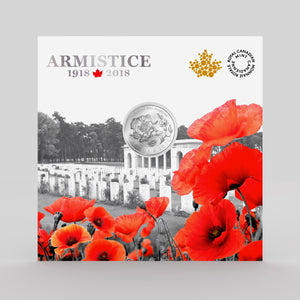 2018 1/2oz $10 ARMISTICE FINE SILVER COIN