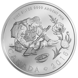 2018 1/2oz $10 ARMISTICE FINE SILVER COIN