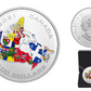 2021 10oz $100 CANADA'S PROVINCIAL AND TERRITORIAL FLAGS FINE SILVER COIN