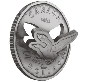 2020 $1 FLYING LOON (R&D LAB) FINE SILVER COIN (1.89oz)