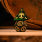 CELTIC GREEN GLASS DICE SET - DICE AROUND THE WORLD COLLECTION