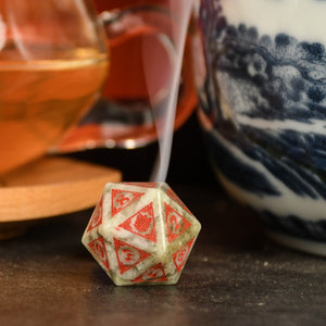 CHINESE JADE STONE DICE SET - DICE AROUND THE WORLD COLLECTION