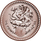 2026 1 KILO CAMEROON VINTAGE SUNSET LIBERTAD COLOURED COPPER ROUND